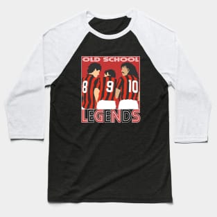 Milan - OLD SCHOOL LEGENDS Baseball T-Shirt